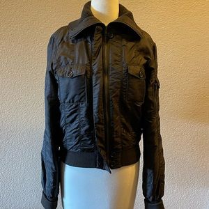 Brown bomber jacket size medium